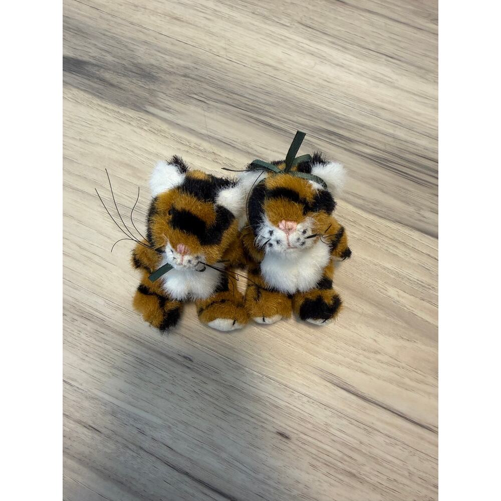 Boyds Bears Plush Noah's Ark Pair Zeiggy & Roary Tigertooh Tiger Couple